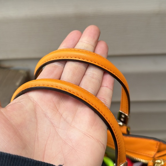 Coach Madison Saffiano Leather North/South Tote Handbag - Picture 4 of 12